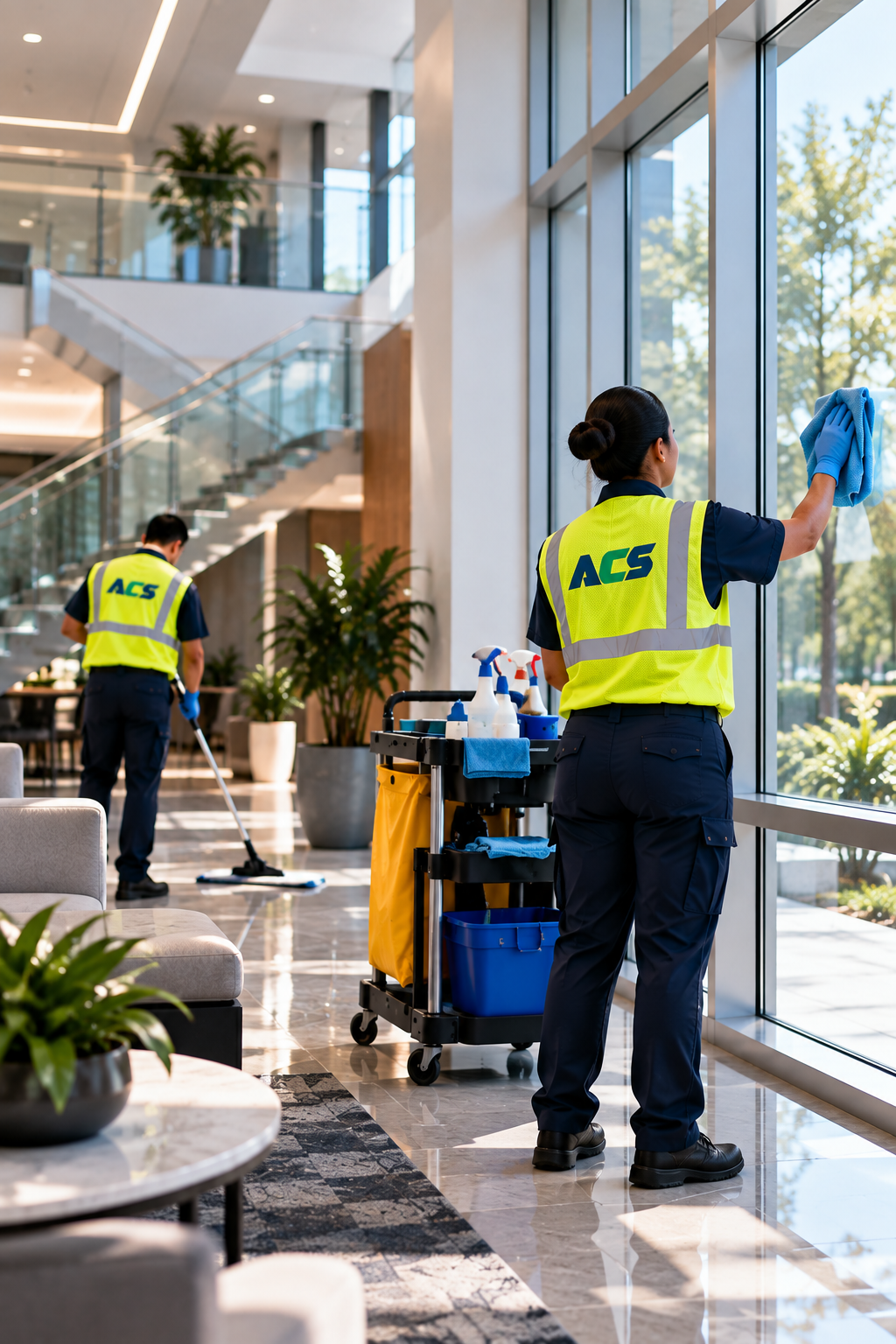 Professional cleaning and facility support