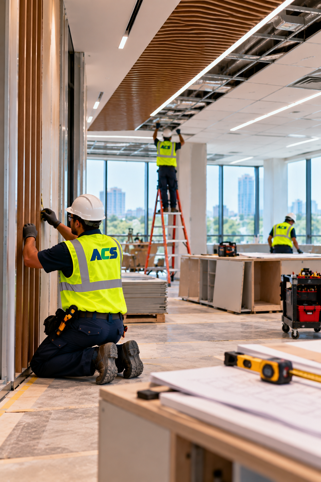 Interior space renovation and improvement