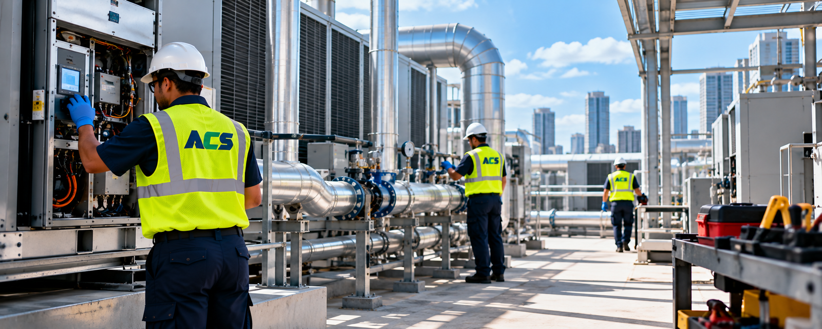 Mechanical services across different facilities