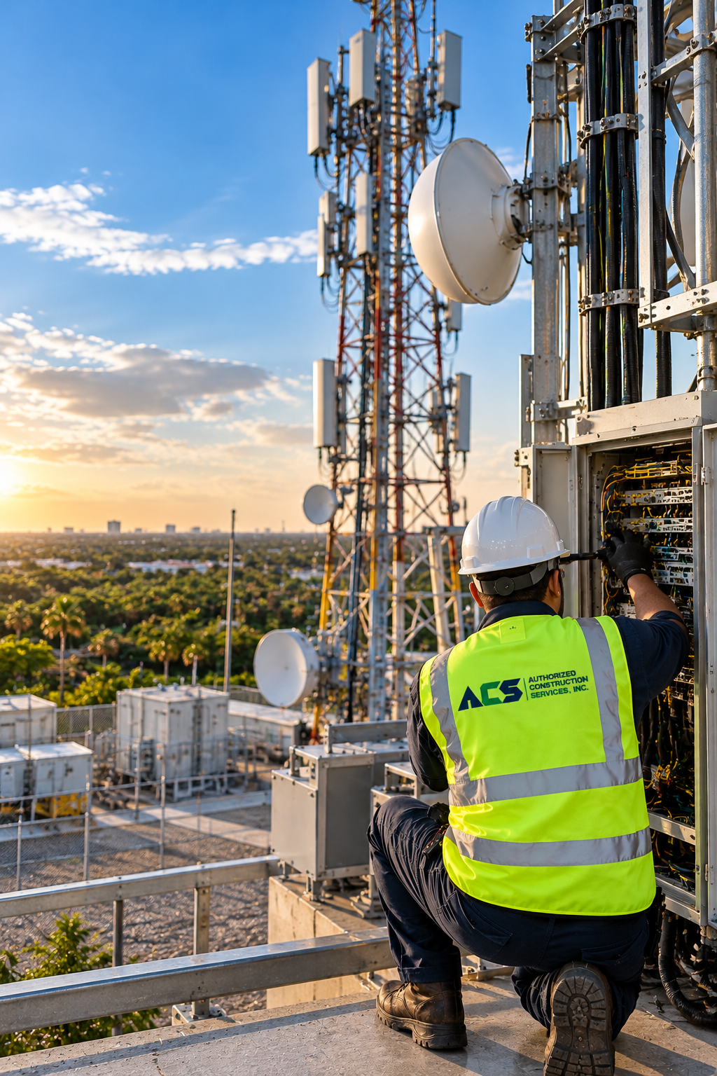 Telecommunications facility management and technical support